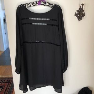 Elliatt black a line dress